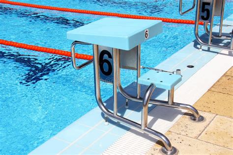 Diving Boards Stock Photo Image Of Blue Contest Size 55203222