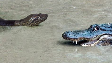 This Anaconda Kill An Alligator Youtube