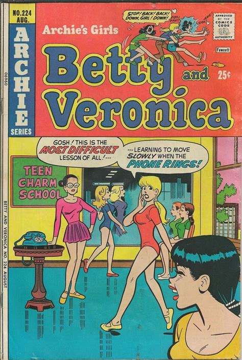 Archies Girls Betty And Veronica 224 Original Vintage 1974 Archie
