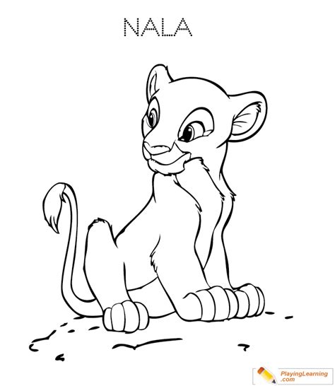 Meet simba, mufasa, scar, timon, pumbaa, rafiki, nala and zazu also in our images from lion king ! The Lion King Nala Coloring Page 01 | Free The Lion King ...