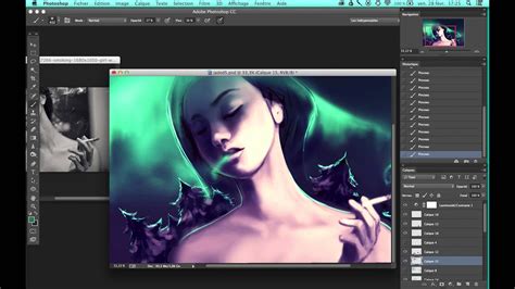 First Steps Of Jaded Digital Art Painting Photoshop Cc