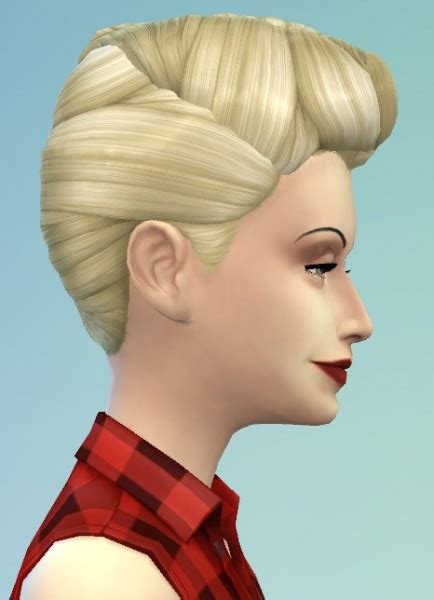 Birksches Sims Blog The 50s Hair For Ladys Sims 4 Hairs