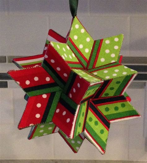 Free Pattern Moravian Star Ornament Aqs Blog Fabric Christmas