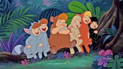 The Lost Boys Are Characters From Peter Pan Cartoon Disney Screencaps