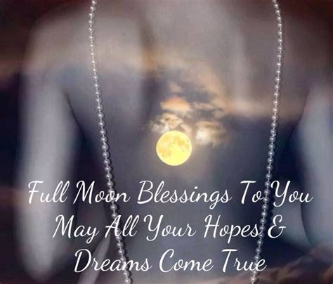 Full Moon Blessings Witch Quotes Blessed Full Moon