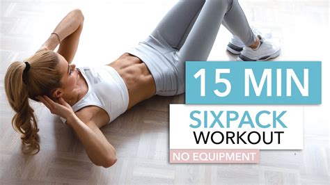 Min Sixpack Workout Intense Ab Workout No Equipment I Pamela Reif Weightblink