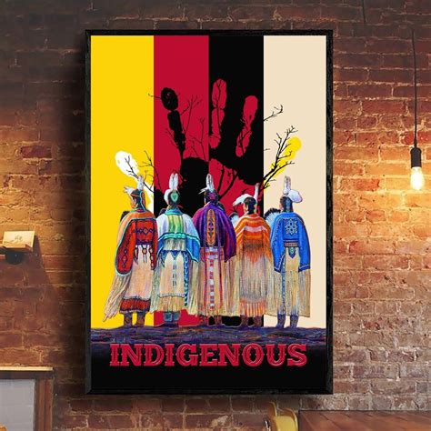 Native American Indigenous Poster Blinkenzo