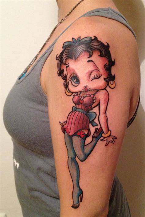 Betty Boop Tattoos Designs Ideas And Meaning Tattoos For You