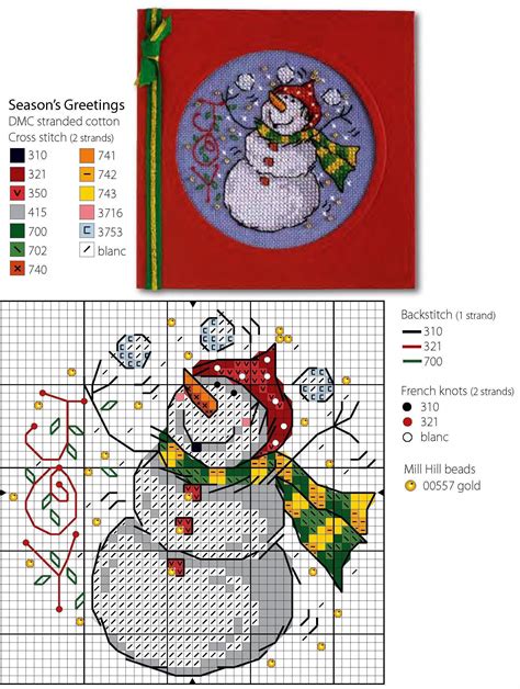 printable free christmas cross stitch patterns for cards