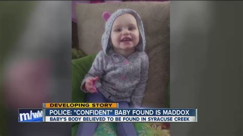 Police Find Body Of Missing Baby Girl Youtube