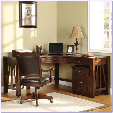 Corner Home Office Desks With Hutch Desk Home Design Ideas