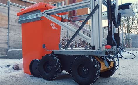 Roar Project Prototype Uses A Drone Controlled Robot To Empty Trash