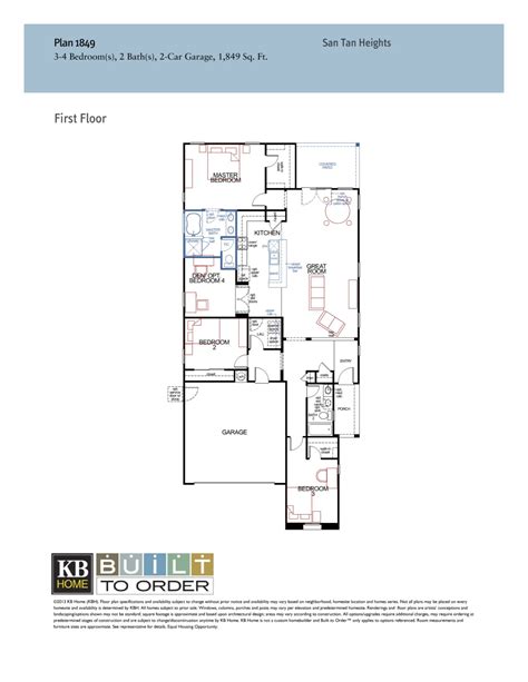 Kb Homes Floor Plans Minimal Homes