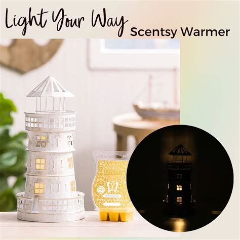 Light Your Way Lighthouse Scentsy Warmer Incandescent Scentsy Us