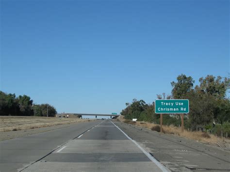 California Aaroads Interstate 580 West San Joaquin County
