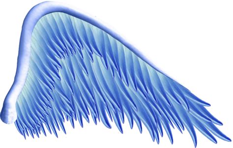 Blue Wings White Background Clip Art Library