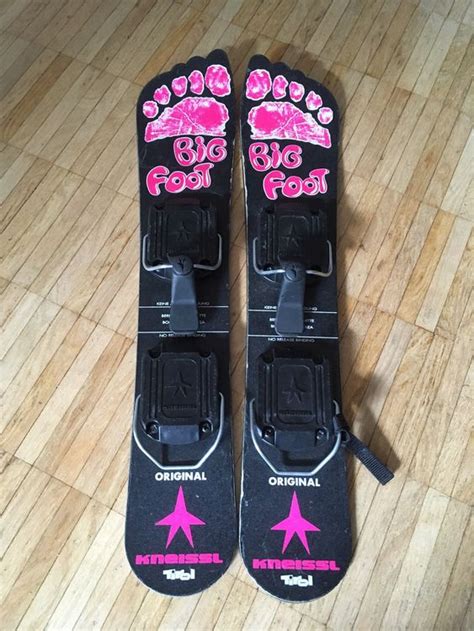 Review kneissl tirol big foot trick skis vintage pink black white austria bigfoot. Big Foot Ski Kneissl kaufen auf Ricardo