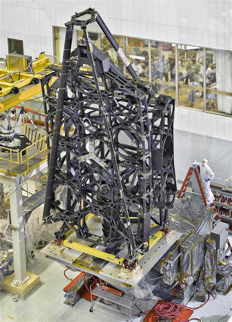 Nasas James Webb Space Telescope Structure Stands Tall