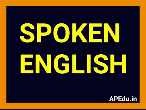 Spoken English Steps to Learning English - APEdu