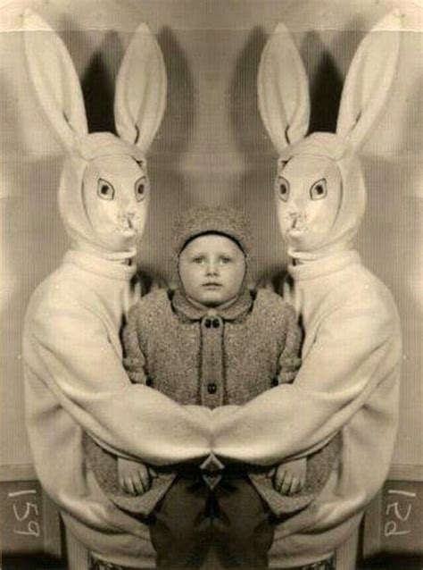 Scary Easter Bunny Pictures Creepy Vintage Creepy Photos Easter