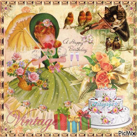 Vintage Happy Birthday Happy Birthday Free Crochet Butterfly Pattern