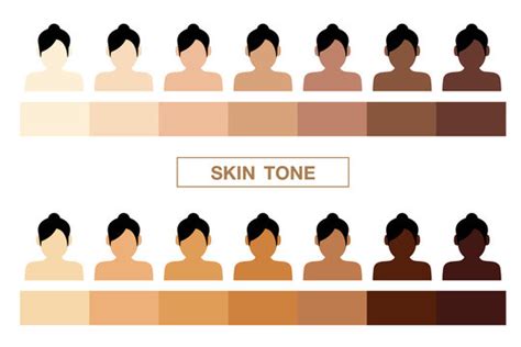 Skin Tone Chart Images Browse 64 Stock Photos Vectors And Video