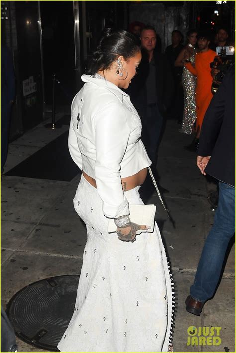 Rihanna Ended Her Met Gala Night At A Diner With Aap Rocky See Her After Party Look Photo