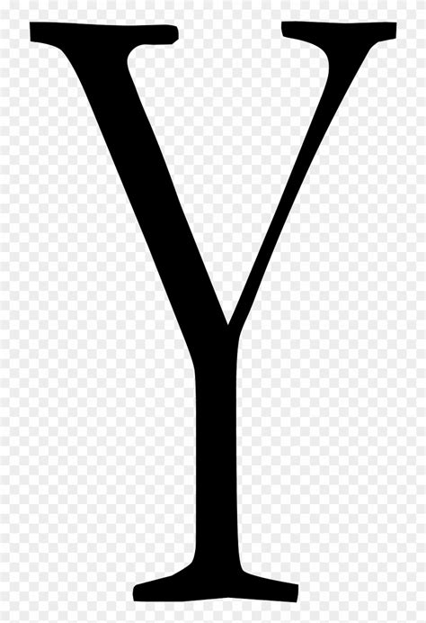 Letter Y Alphabet Typography Png Image Gambar Y Clipart 1577344