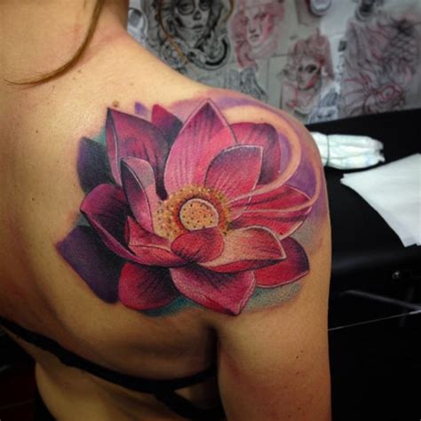 Incredible Lotus Flower Tattoo Designs TattooBlend