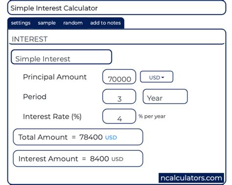 Say you know the interest rate of state bank of india and punjab national bank on personal loans. Simple Interest (SI) Calculator