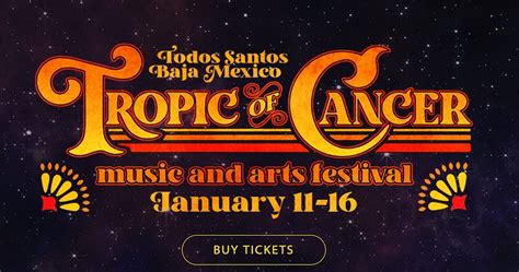 2023 Tropic Of Cancer Music And Arts Festival Todos Santos 11 January