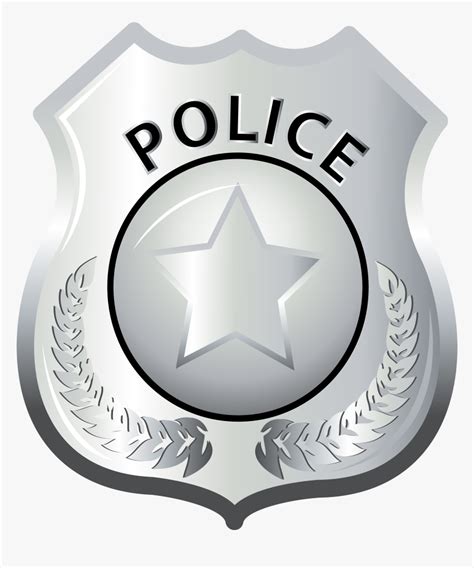 Badge Police Officer Lapel Pin Police Badge Transparent Background