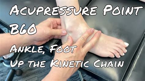 B60 Acupressure Point Ankle Foot Kinetic Chain Youtube