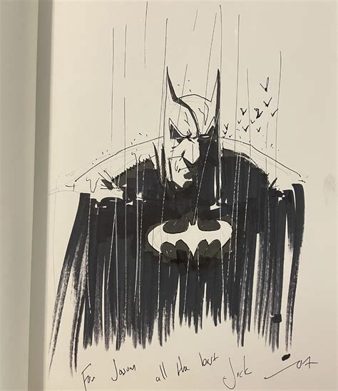 Batman In Patron Of Comic Arts Jock Comic Art Gallery Room