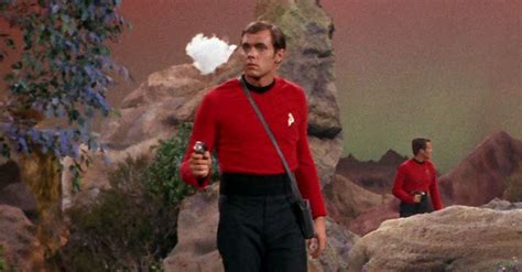 Tv Legends Revealed Did Star Treks Red Shirts Really Have A Higher