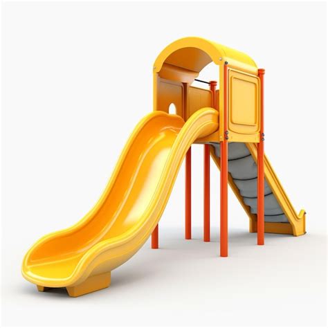 Premium Ai Image Playground Slide With White Background High Quality