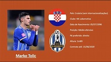 Marko Tolic (Dinamo Zagreb / NK Lokomotiva) 19/20 Highlights - YouTube