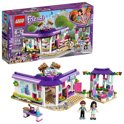 Lego Friends Emmas Art Café Building Toy Kit Set For 6 12 Girls 378