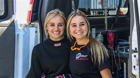 maddi gordon takes first steps to earn top alcohol funny car license bvm sports