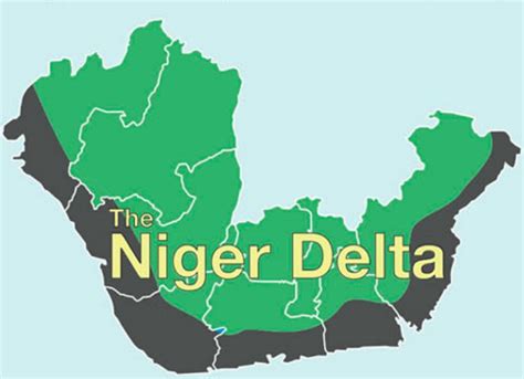 Niger Delta Map 247 Ureports