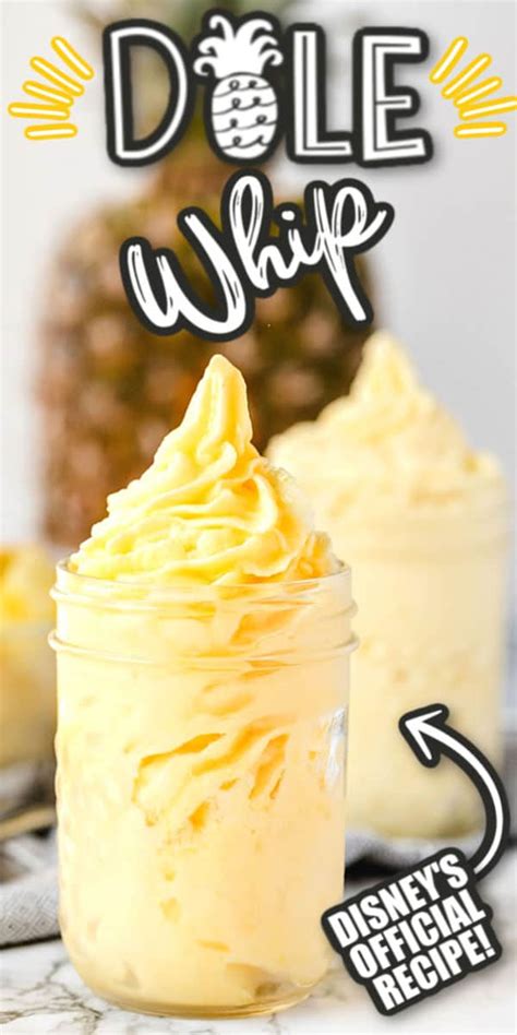 Dole Whip Official Disney Recipe Princess Pinky Girl