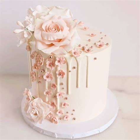 Rose Gold Cake Inspiration Too Pretty To Eat Bridal Shower 101