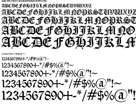 Free Other Font File Page 87