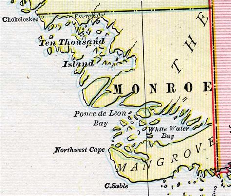 Monroe County Mainland 1899