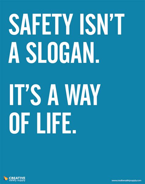 It is essential to feel safe anywhere we are, at work or at home. 5-Pack| Safety Quote Series Posters