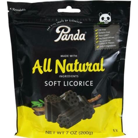 Panda Licorice Soft Chews Black 7 Oz For Sale Online Ebay