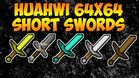 Huahwi 64x64 Short Swords Pvp Texture Pack Resource P