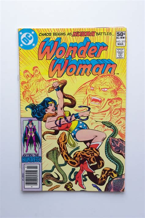 Wonder Woman Vol1 277 Dc Comics Vf Etsy Dc Comics Comics Comic