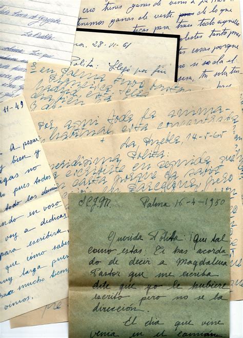 Descargas 6 Cartas Antiguas Escritas A Mano Etsy España