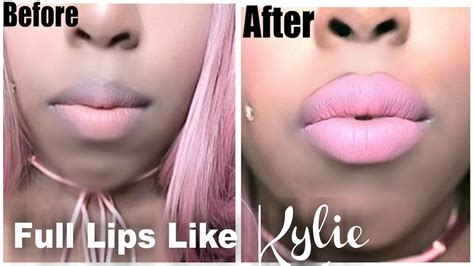 Fuller Lips Hack Tutorial For Beginners Get Lips Like Kylie Jenner